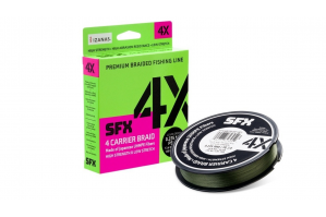 Sufix SFX 4X Carrier Braid (135m/270m Low Vis Green)