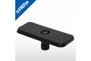 Borika Base Fasten SS223B Negro Suporte de Sonda 164x68 mm