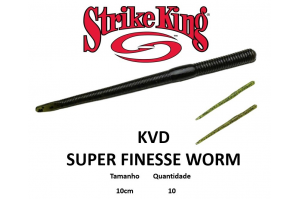 Strike King KVD Super Finesse Worm