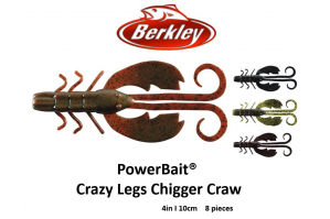 Berkley PowerBait® Crazy Legs Chigger Craw