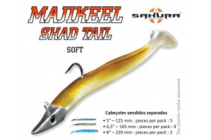 Sakura Majikeel Shad Tail (only body)