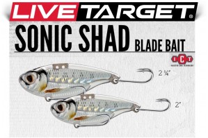 Live Target Sonic Shad Blade Bait