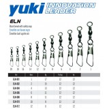 Yuki ELN Black Swivel with Safety Snap