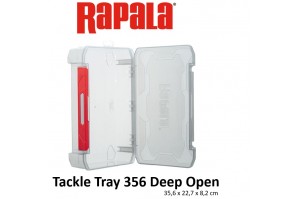Rapala Caixa Tackle Tray 356 Deep Open