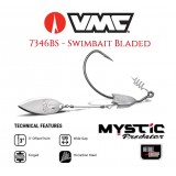 VMC 7346BS - Swimbait Bladed (2 anzóis)