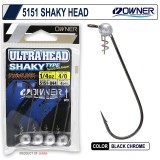 Owner Shaky Type Ultrahead Jigheads