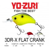 Yo-Zuri 3DR-X Flat Crank