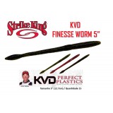 Strike King KVD Finesse Worm 5"