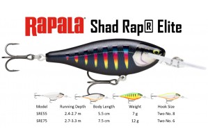 Rapala Shad Rap Elite