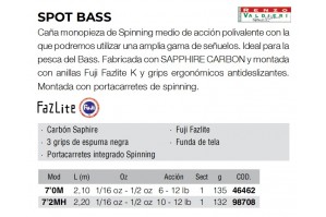 Kali Kunnan Spot Bass 7'2MH