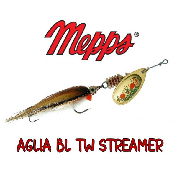 Mepps Aglia BL TW Streamer