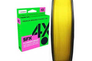 Sufix SFX 4X Carrier Braid (135m Hot Yellow)