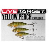 Live Target Yellow Perch Rattlebait
