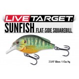 Live Target Sunfish Flat-Side Square Bill