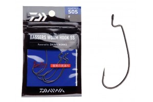 Daiwa Bassers Worm Hook SOS Daiwa Bassers Worm Hook SOS