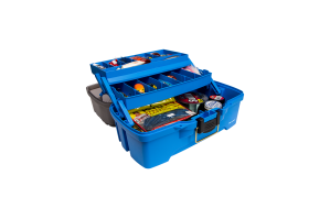 Plano Three-Tray Tackle Box Bright Blue