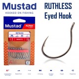 Mustad Ruthless Eyed Hook