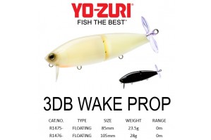 Yo-Zuri 3DB Wake Prop 105mm