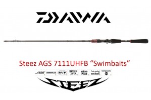 Daiwa Steez AGS Rod 7111UHFB "Swimbaits"