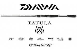 Daiwa Tatula Casting 7'2" Heavy Fast "Jig"