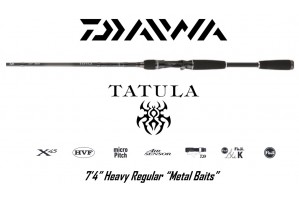 Daiwa Tatula Casting 7'4" Heavy Regular "Metal Baits"