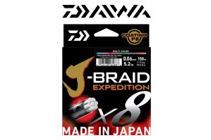 Daiwa J-Braid Expedition x8 Dark Green 300m