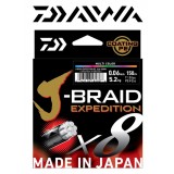 Daiwa J-Braid Expedition x8 Dark Green 300m