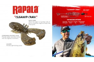 Rapala CrushCity Cleanup Craw 9cm