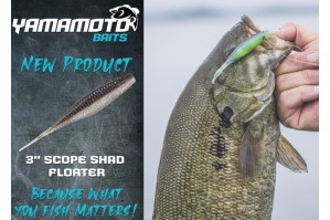 Yamamoto Scope Shad Floater 3' (7.6cm)
