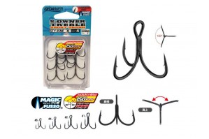 Owner Stinger Treble Short Shank STY-35MF