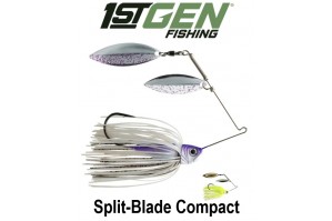 1st Gen Fishing Split-Blade Compact Spinnerbait