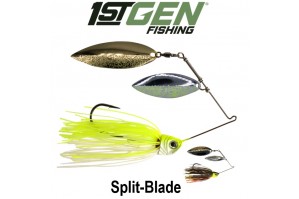 1st Gen Fishing Split-Blade Spinnerbait