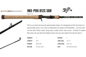 GLoomis IMX-PRO Spinnerbait 812C SBR