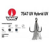 VMC 7547UV Hybrid UV Treble Hook