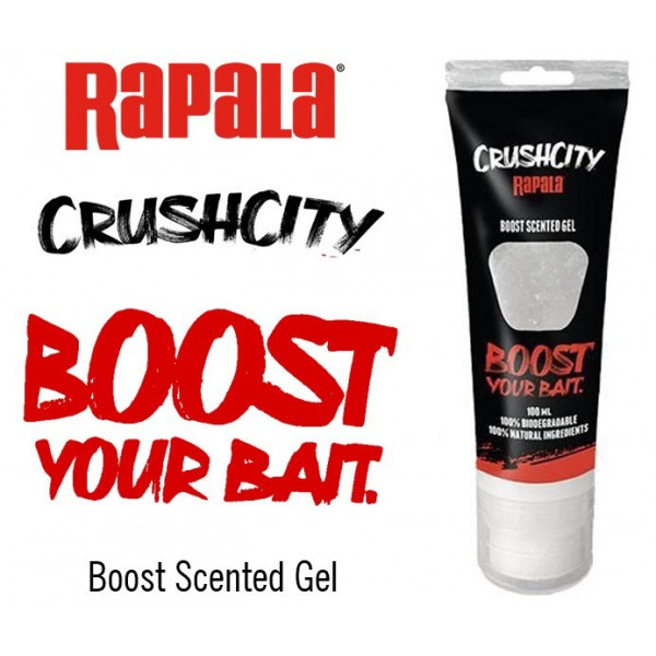 Rapala CrushCity Boost Scented Gel Clear 90 ml