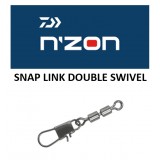 Daiwa N´Zon Snap Link Double Swivel
