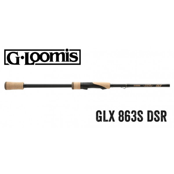 GLoomis GLX BASS DropShot 863S DSR