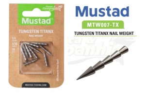 Mustad Peso Tungsténio TitanX Nail