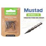 Mustad Tungsten TitanX Nail Weight