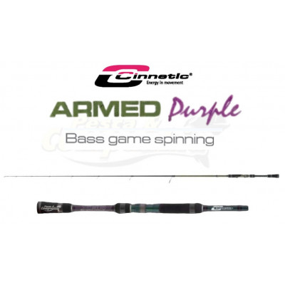 Cinnetic Armed Purple Bass Game Spinning 72MH