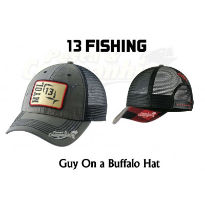 13 Fishing Boné Guy On a Buffalo