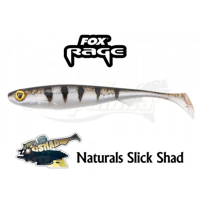 Fox Rage Naturals Slick Shad 4'25" (unidade)