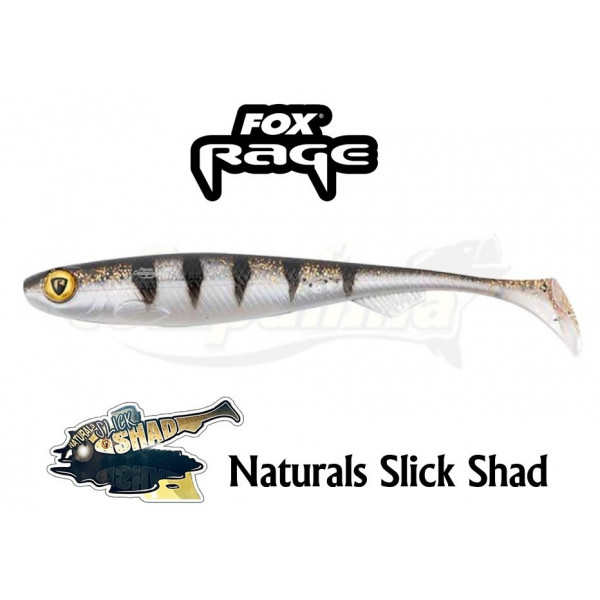 Fox Rage Naturals Slick Shad 11cm (unidade)