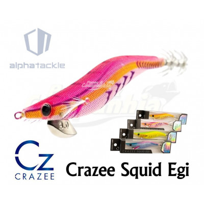 Alpha Tackle Crazee Squid Egi