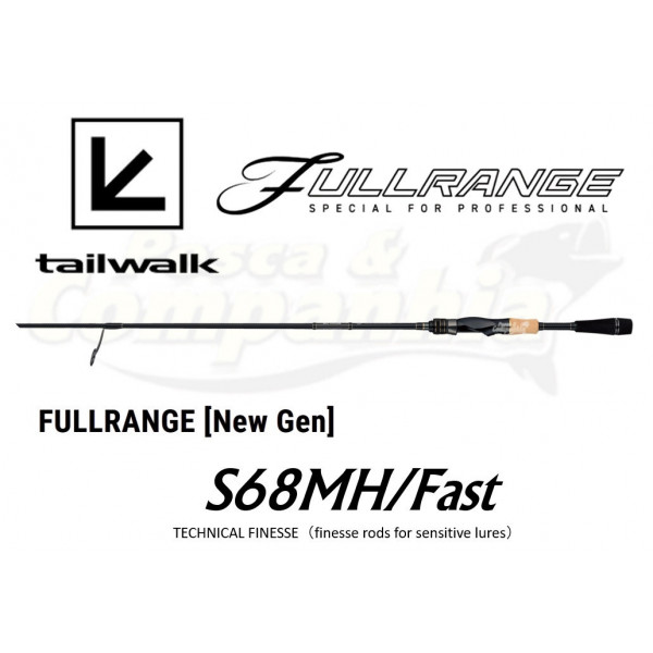 Tailwalk Full Range Spinning 6'8" Medium Heavy Fast