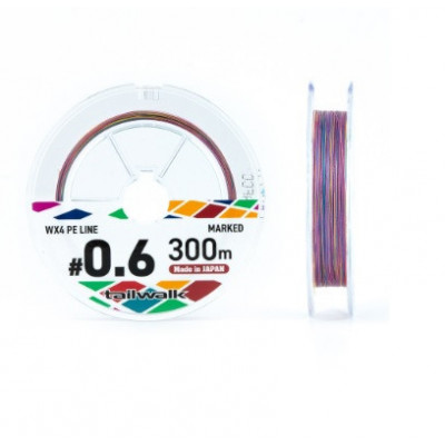 Tailwalk Multifilamento PeeWee WX4 Multicolor 300m