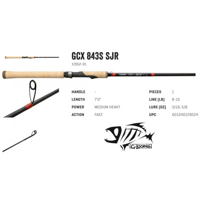 GLoomis GCX Spin Jig 843S SJR