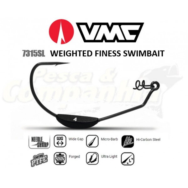 VMC 7315SL Weighted Finesse Swimbait