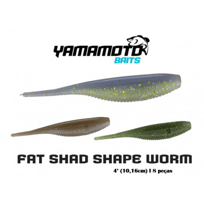 Yamamoto Fat Shad Shape Worm