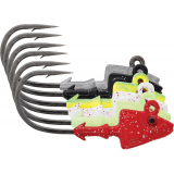 Mustad Elite Shad Darter Head Preto